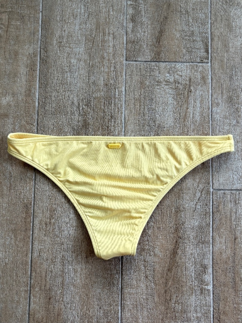 Roxy Solid Moderate Coverage Bikini Bottom - Picture 2 of 4